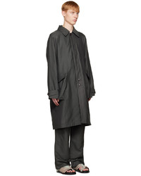 Trench gris foncé Kiko Kostadinov