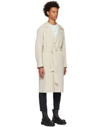 Trench marron clair Solid Homme