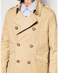 Trench marron clair Asos