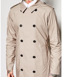 Trench marron clair Asos