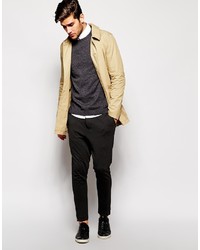 Trench marron clair Asos