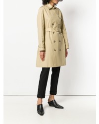 Trench marron clair A.P.C.