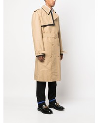 Trench marron clair Moschino