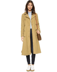 Trench marron clair Free People