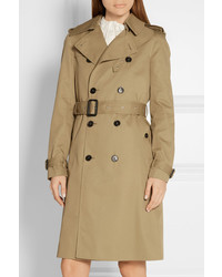 Trench marron clair Saint Laurent