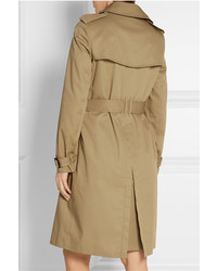 Trench marron clair Saint Laurent