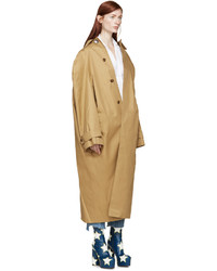 Trench marron clair Vetements