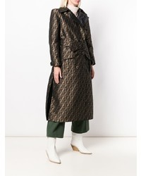 Trench marron foncé Fendi