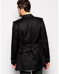 Trench noir Asos