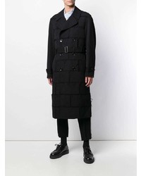 Trench noir Comme Des Garcons Homme Plus