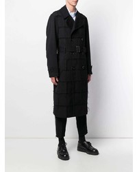 Trench noir Comme Des Garcons Homme Plus