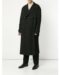 Trench noir Wooyoungmi