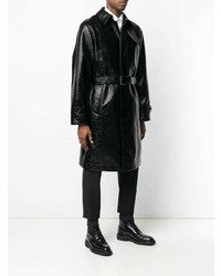 Trench noir Alexander McQueen