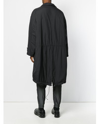 Trench noir Yohji Yamamoto