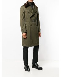 Trench olive Tagliatore