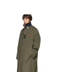 Trench olive Sacai