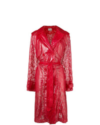 Trench rouge Christopher Kane