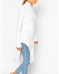 Tunique en tricot blanche Asos