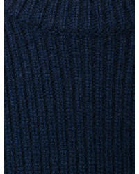 Tunique en tricot bleu marine Joseph