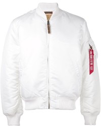 Veste blanche Alpha Industries