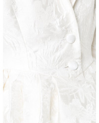 Veste blanche Christian Siriano