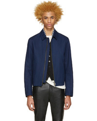 Veste bleu marine Haider Ackermann