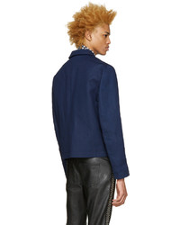 Veste bleu marine Haider Ackermann