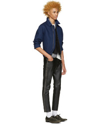 Veste bleu marine Haider Ackermann