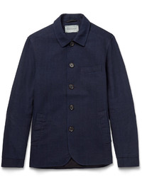 Veste bleu marine Oliver Spencer