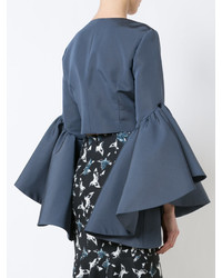 Veste bleue Christian Siriano