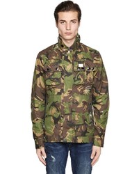 Veste camouflage marron