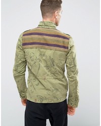 Veste camouflage olive Scotch & Soda