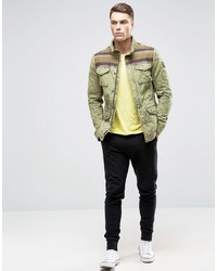 Veste camouflage olive Scotch & Soda