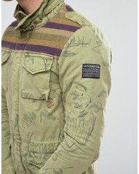 Veste camouflage olive Scotch & Soda