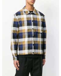 Veste-chemise à carreaux multicolore Golden Goose Deluxe Brand