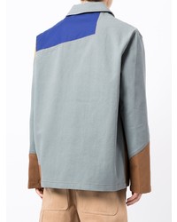 Veste-chemise à patchwork multicolore Loewe