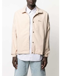 Veste-chemise beige Drôle De Monsieur