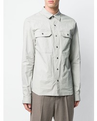 Veste-chemise blanche Rick Owens