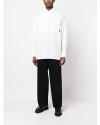 Veste-chemise blanche Karl Lagerfeld