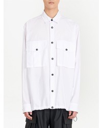 Veste-chemise blanche Balmain