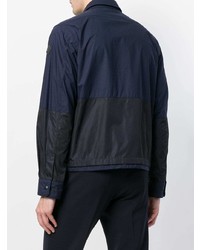 Veste-chemise bleu marine Moncler