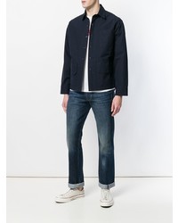 Veste-chemise bleu marine Bellerose