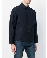 Veste-chemise bleu marine Bellerose