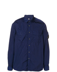 Veste-chemise bleu marine CP Company