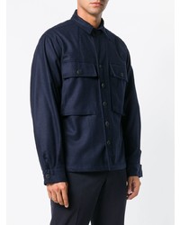 Veste-chemise bleu marine East Harbour Surplus