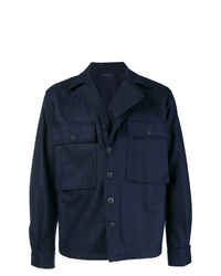 Veste-chemise bleu marine East Harbour Surplus