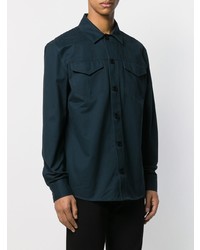 Veste-chemise bleu marine Karl Lagerfeld