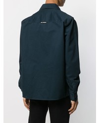 Veste-chemise bleu marine Karl Lagerfeld