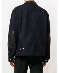 Veste-chemise bleu marine Junya Watanabe MAN