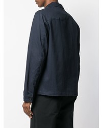 Veste-chemise bleu marine Calvin Klein